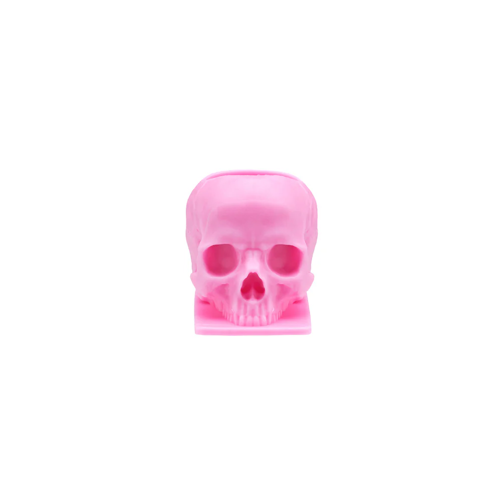 Saferly Skull Silicone Ink Caps —Size #16 (Large) — Bag of 200 — Pick Color - Image 2