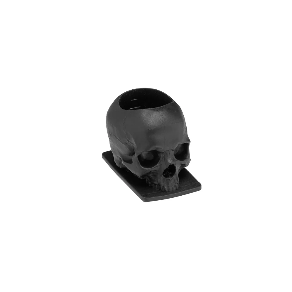 Saferly Skull Silicone Ink Caps —Size #16 (Large) — Bag of 200 — Pick Color - Image 9