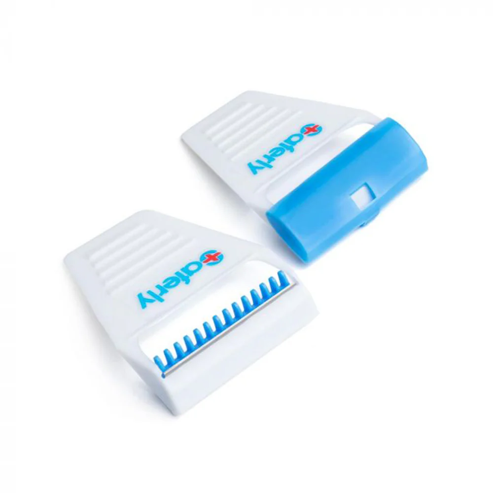 Saferly Stainless Steel Disposable Skin Prep Razors - 40/bx - Image 4