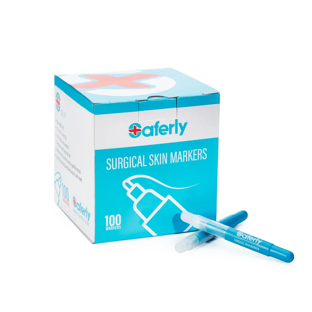 Saferly Ultra Fine Tip Surgical Skin Marker — Mini Max Marker — Price Per 1 or Case of 100 - Image 3