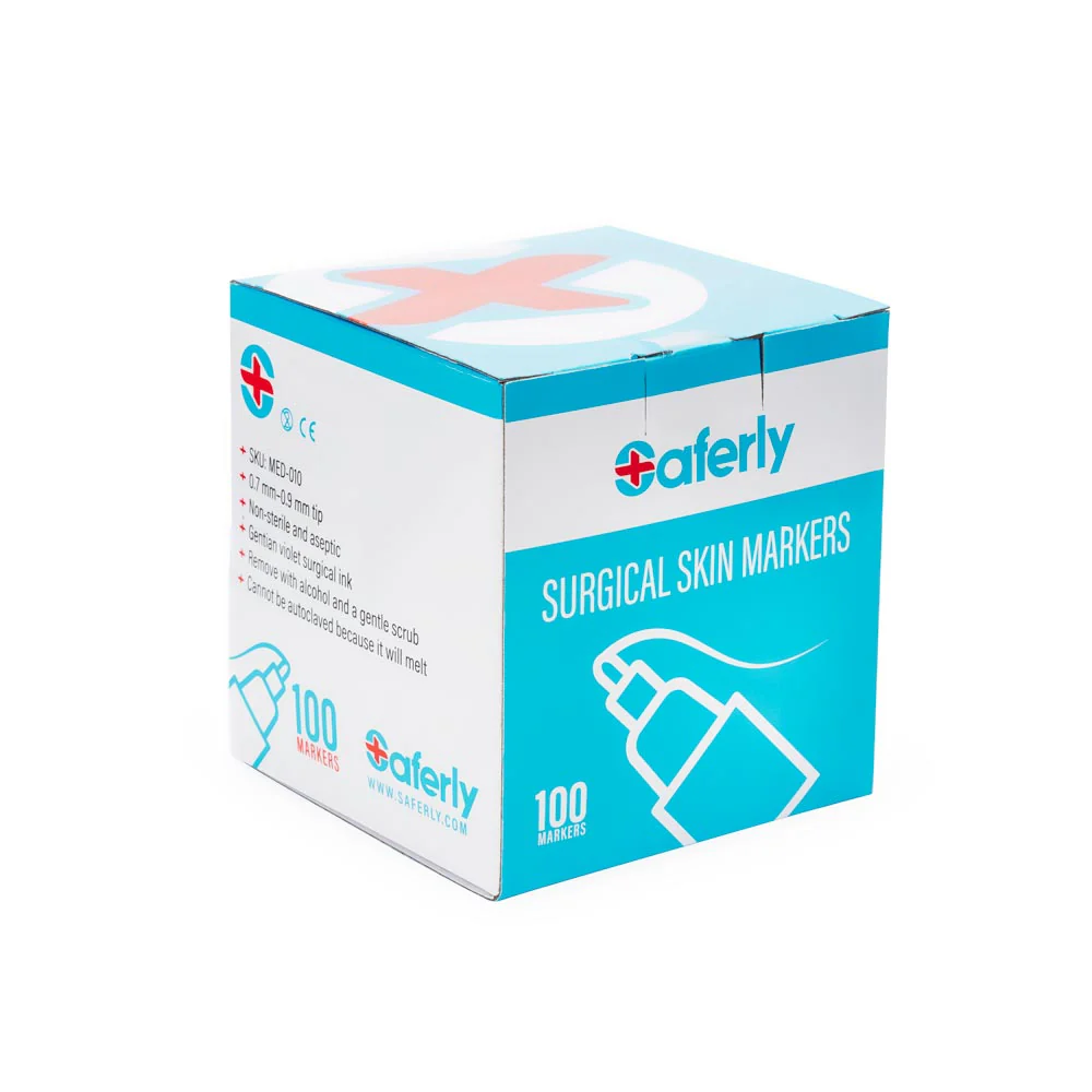 Saferly Ultra Fine Tip Surgical Skin Marker — Mini Max Marker — Price Per 1 or Case of 100 - Image 5
