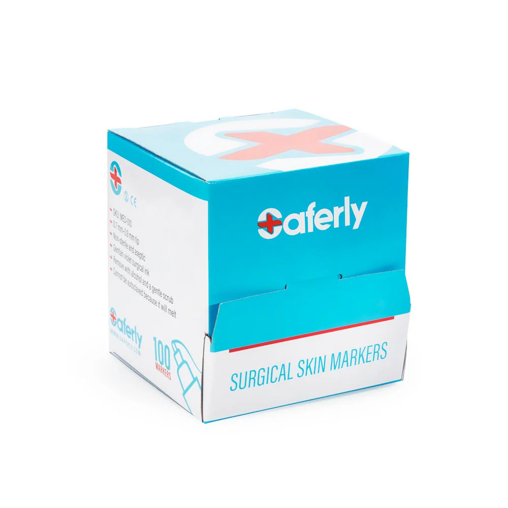 Saferly Ultra Fine Tip Surgical Skin Marker — Mini Max Marker — Price Per 1 or Case of 100 - Image 6