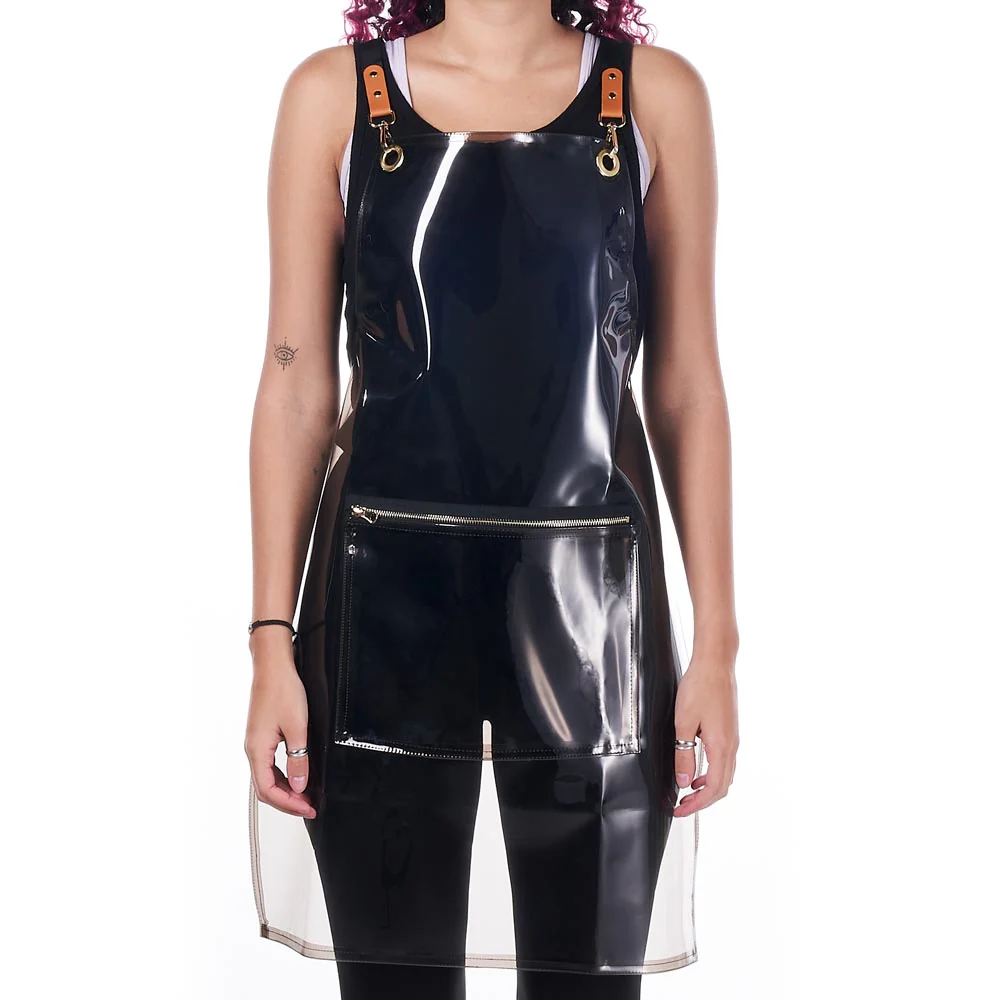 Saferly Vinyl Apron — Black - Image 6