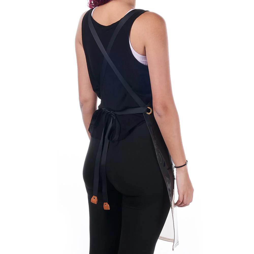 Saferly Vinyl Apron — Black - Image 9