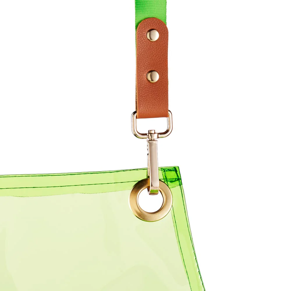 Saferly Vinyl Apron — Green - Image 4