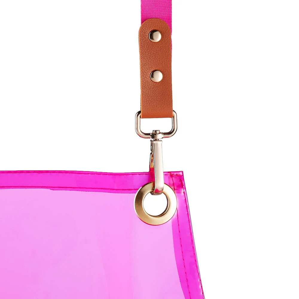 Saferly Vinyl Apron — Pink - Image 4