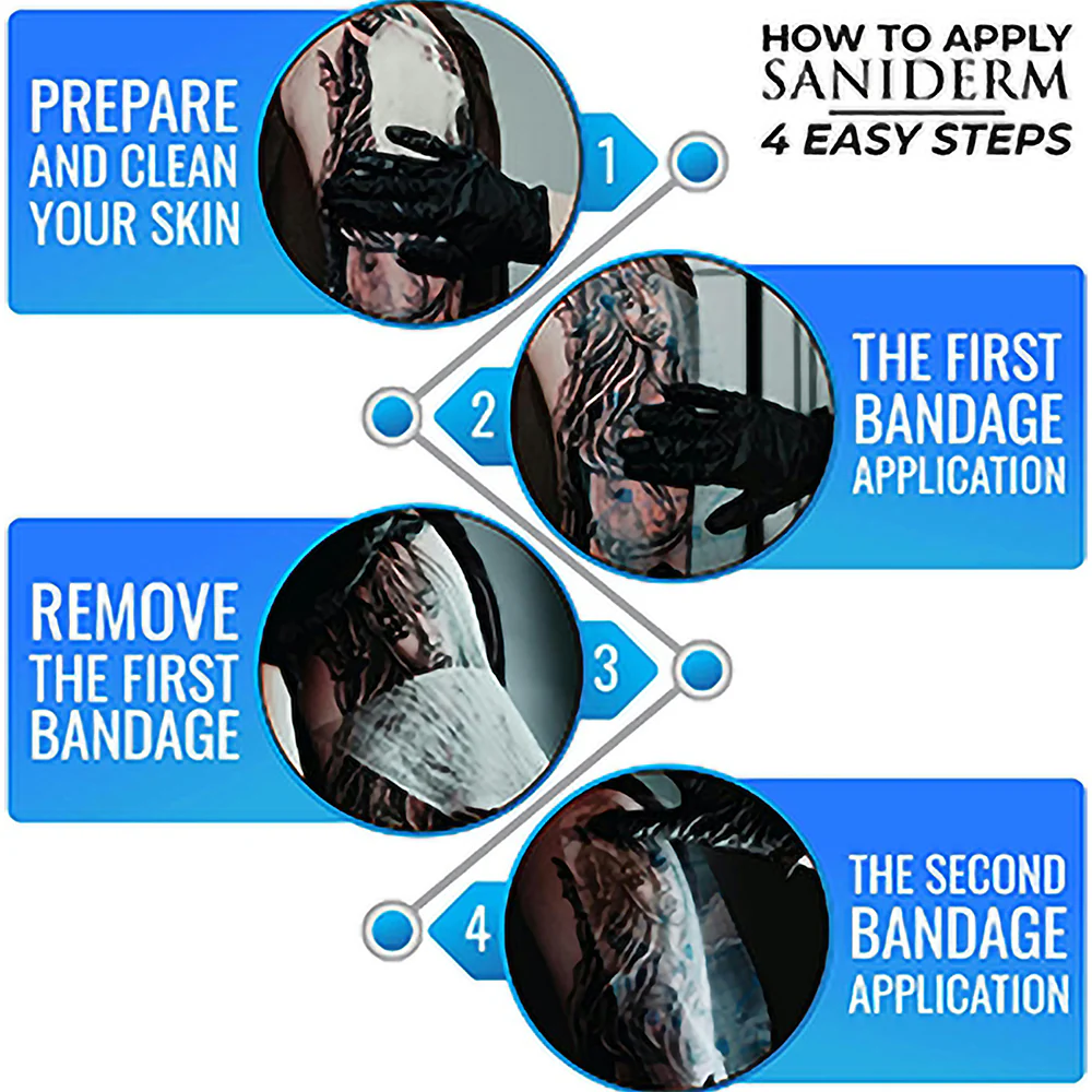Saniderm – Tattoo Adhesive Film – 6” x 8yd Roll - Image 6