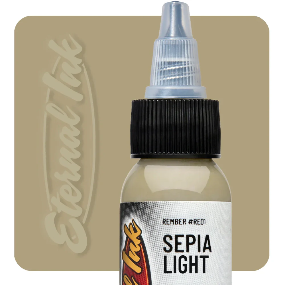 Sepia Light — Eternal Tattoo Ink — 1oz