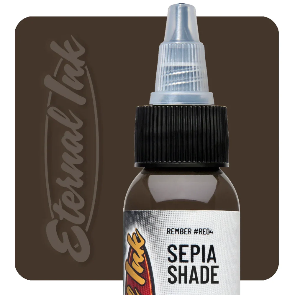 Sepia Shade — Eternal Tattoo Ink — 1oz
