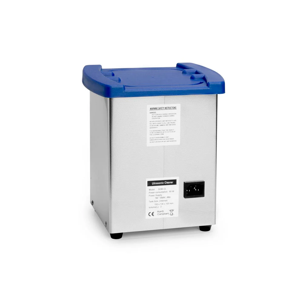 Sharpertek – 2 Quart Ultrasonic Cleaner w/ Basket - Image 3