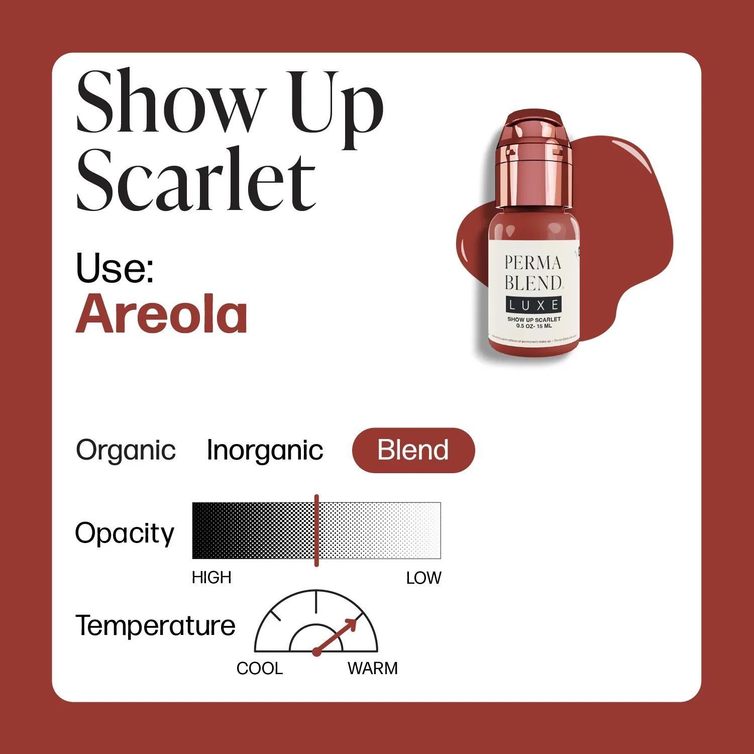 Show Up Scarlet — Luxe Vicky Martin — 1/2oz Bottle - Image 3