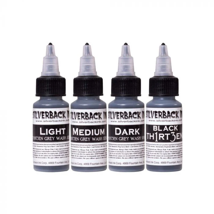 Silverback Ink - Black Th1rt3en Series Set - Choose Size - Image 3