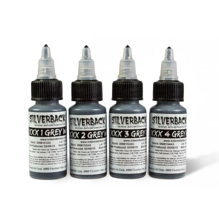 Silverback Ink - XXX Grey Wash Series Set - Choose Size - Image 2