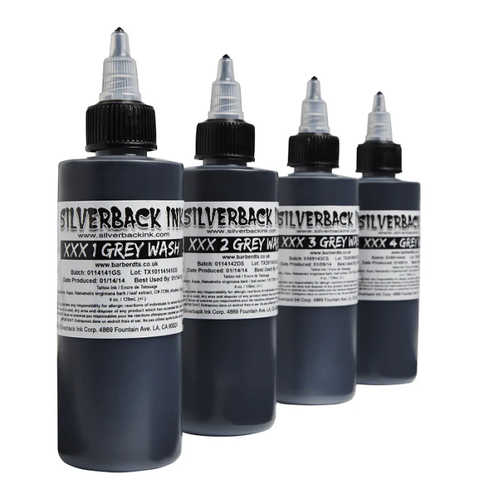 Silverback Ink - XXX Grey Wash Series Set - Choose Size - Image 3