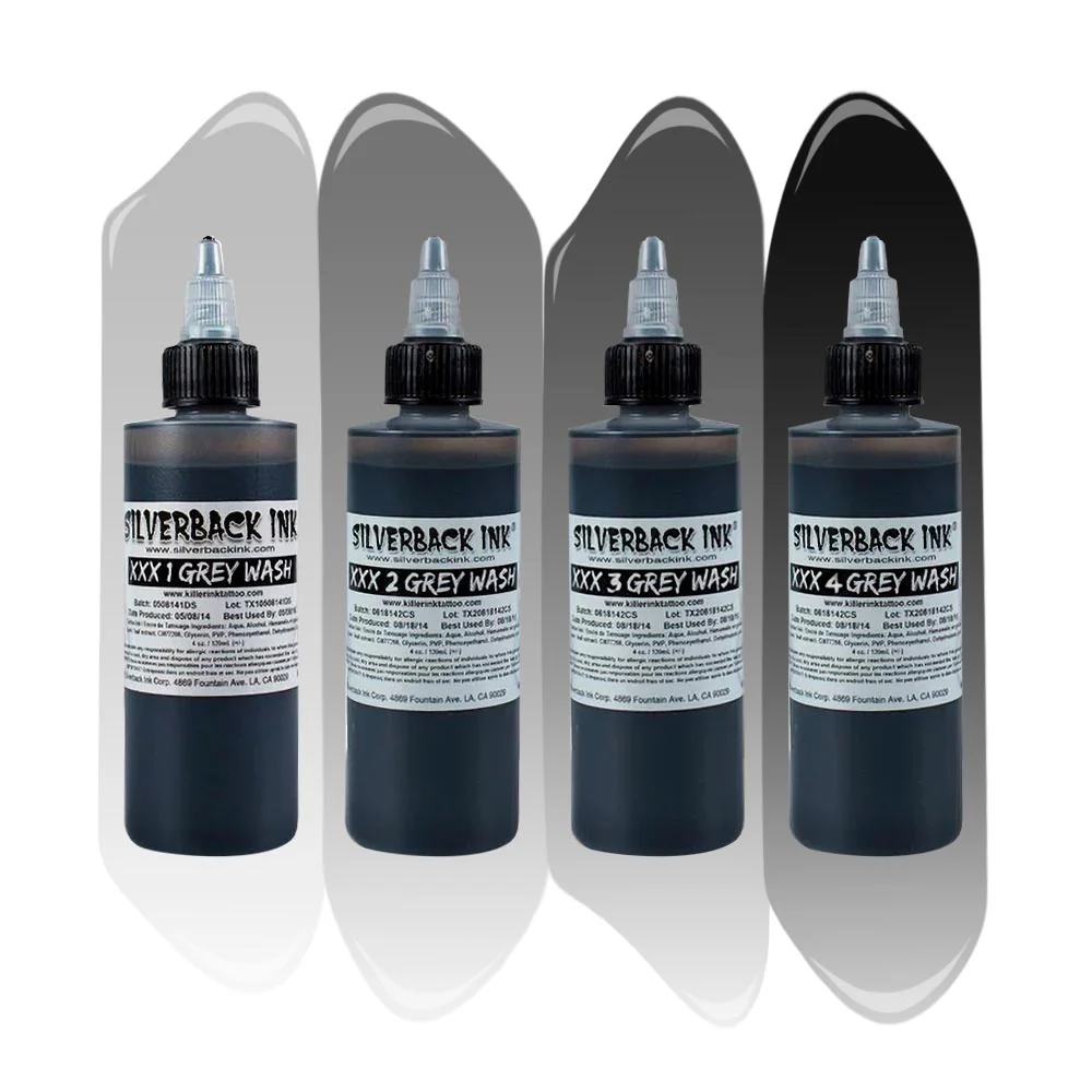 Silverback Ink - XXX Grey Wash Series Set - Choose Size - Image 4