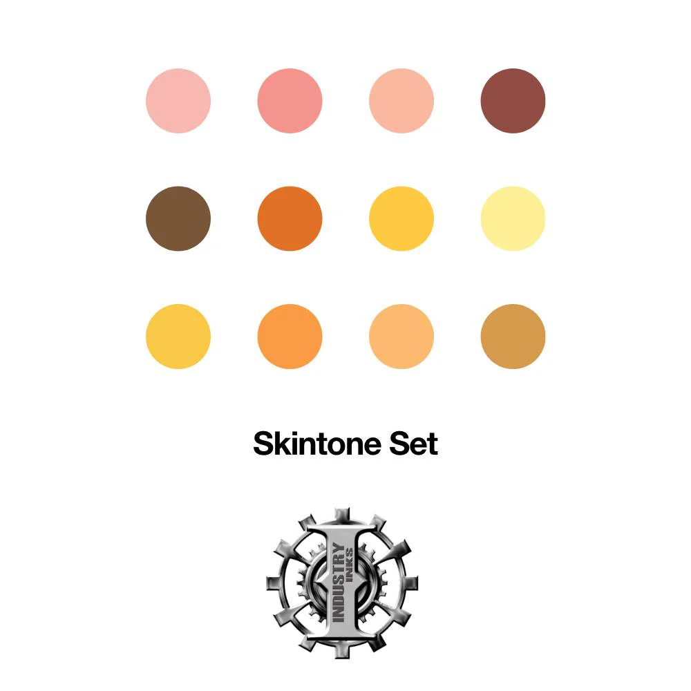 Skin Tone Color Set — Industry Inks — Pick Size - Image 2