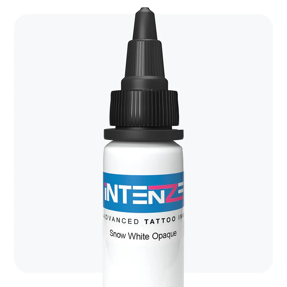 Snow White Opaque — Intenze Tattoo Ink — Pick Size