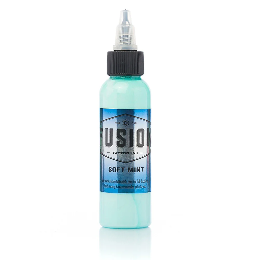Soft Mint — Fusion Tattoo Ink — Pick Size - Image 2