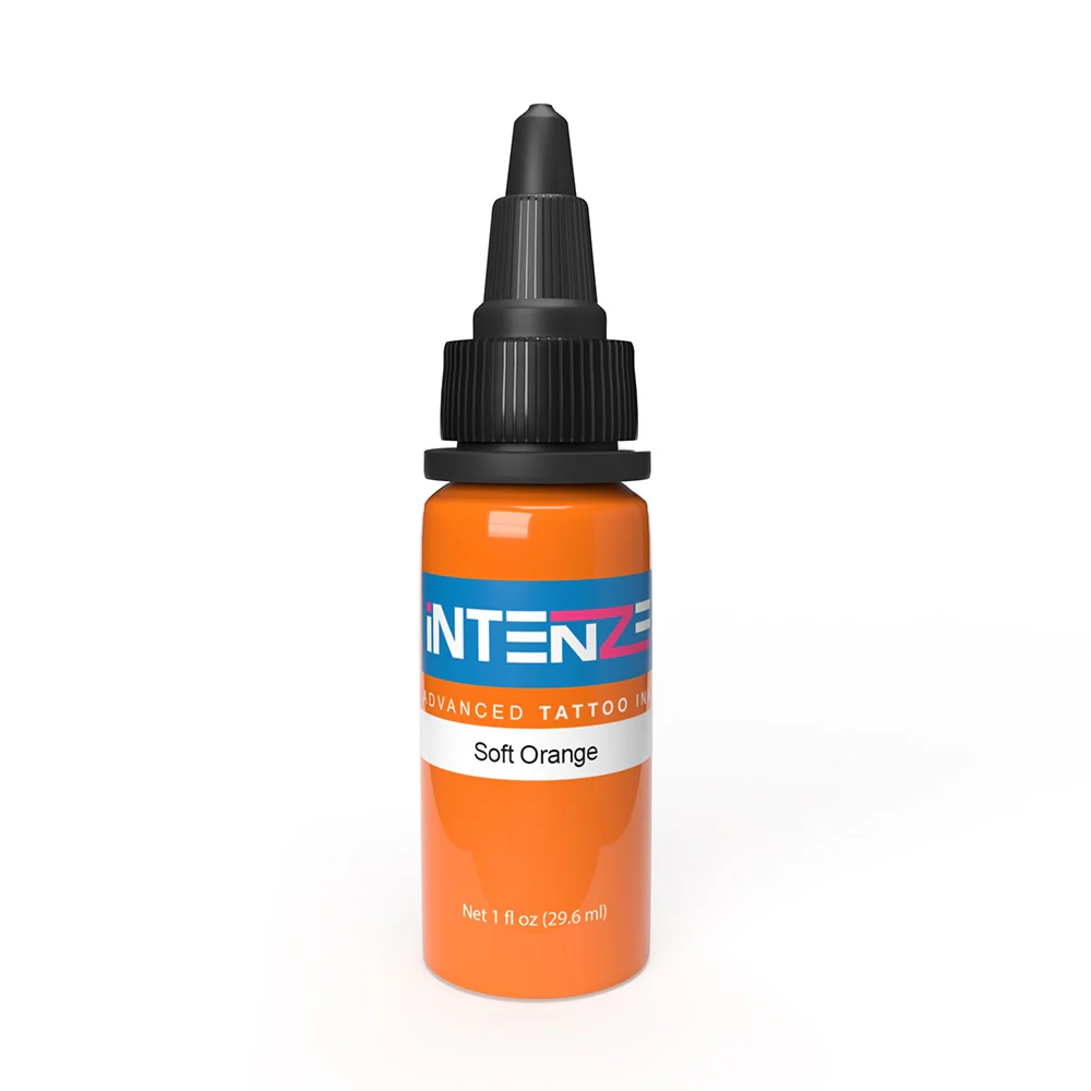 Soft Orange — Intenze Tattoo Ink — Pick Size - Image 2