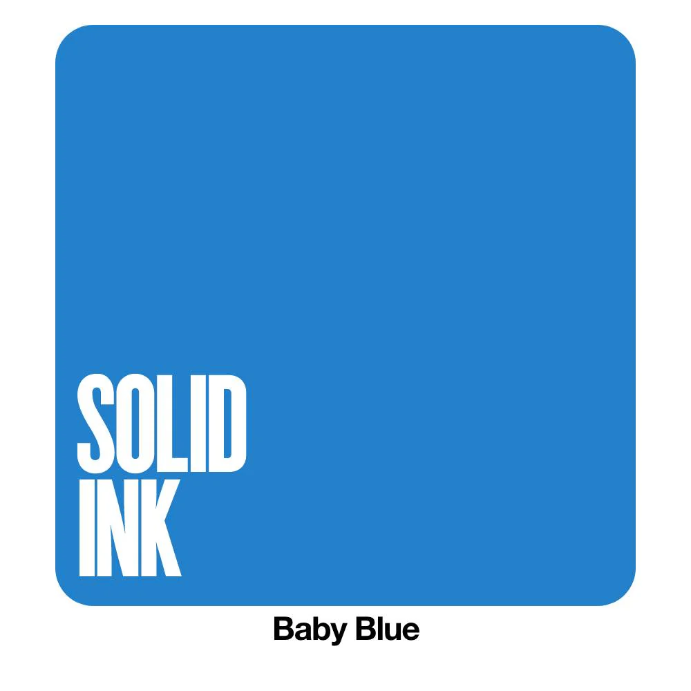 Solid Ink — Baby Blue — Pick Size - Image 3