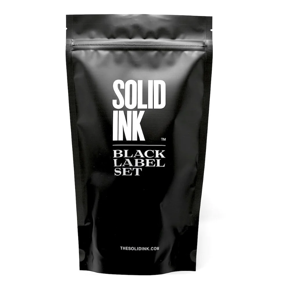 Solid Ink - Black Label 4 Bottle Grey Wash Set 1oz Bottles - Image 3