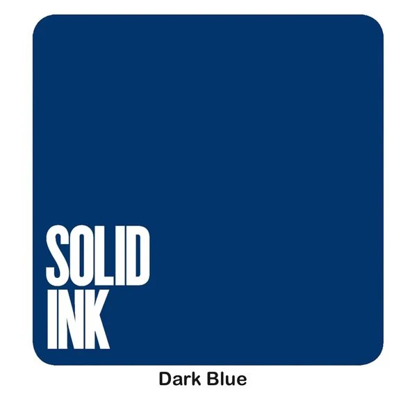 Solid Ink — Dark Blue  — Pick Size - Image 3
