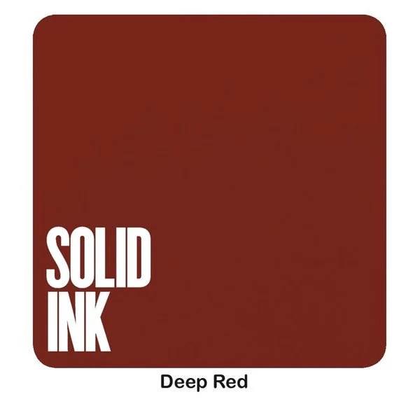 Solid Ink — Deep Red — Pick Size - Image 3