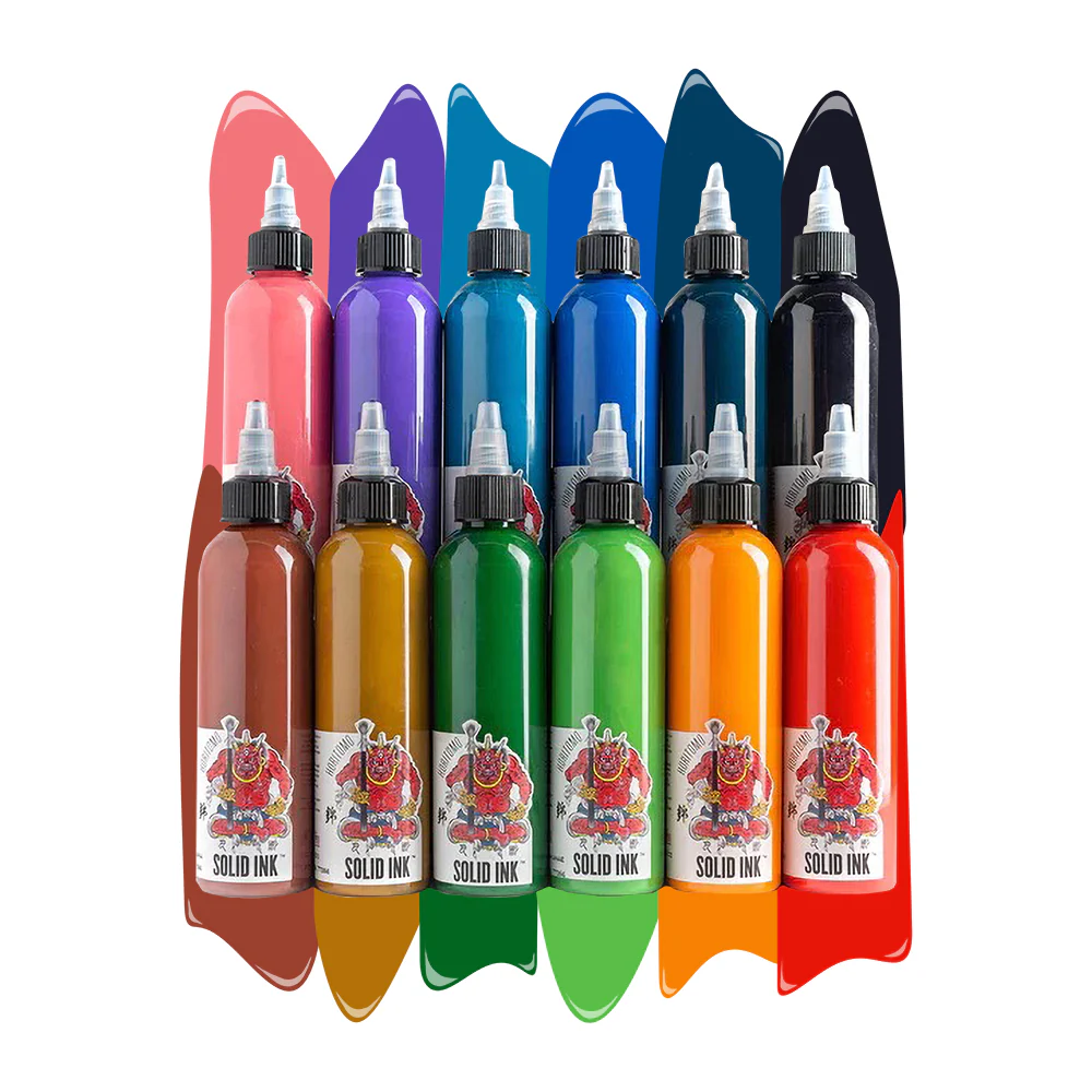 Solid Ink - Horitomo 12 Color Set 4oz Bottles
