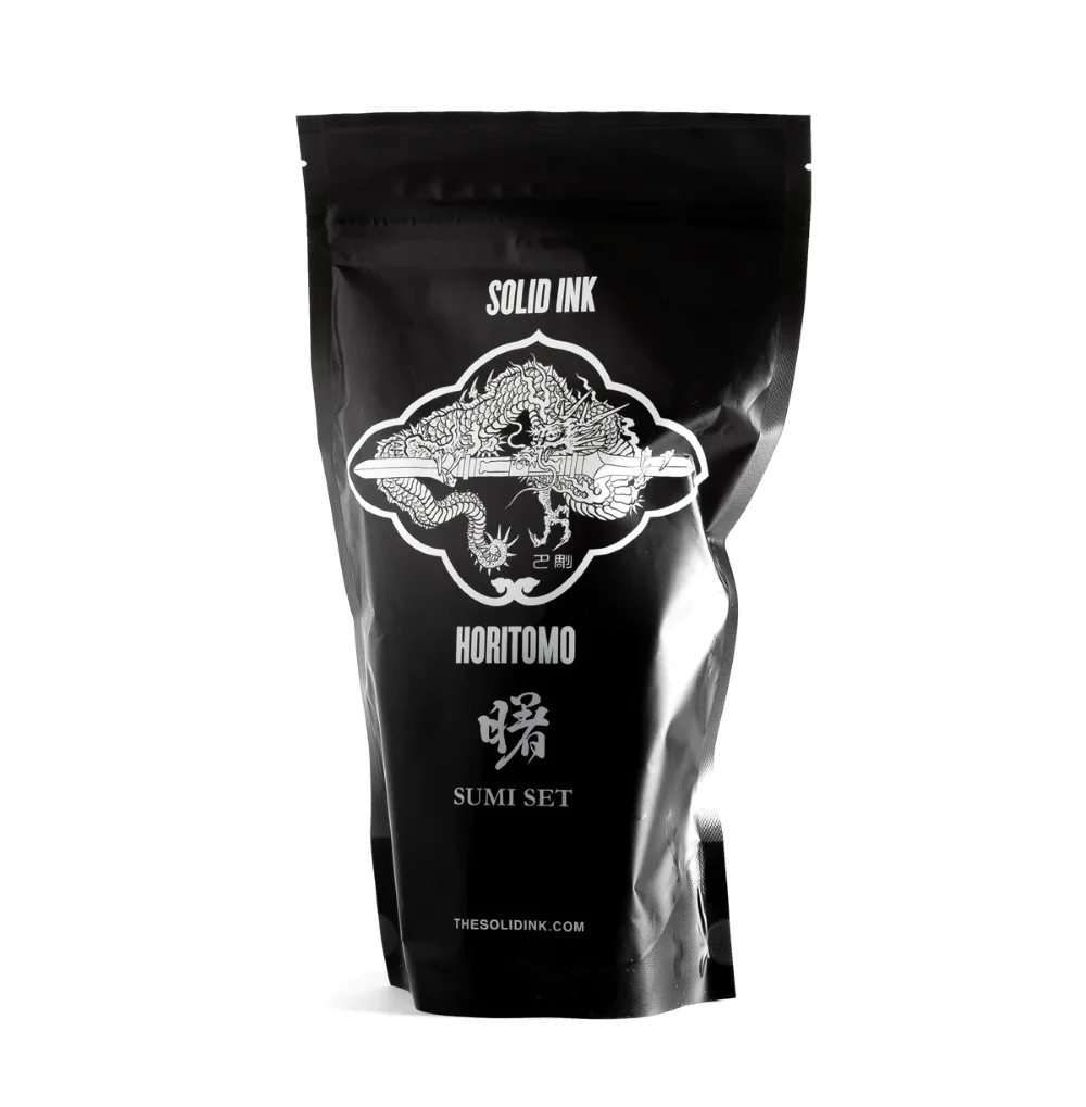 Solid Ink - Horitomo 4 Bottle Sumi Set - Pick Size - Image 5