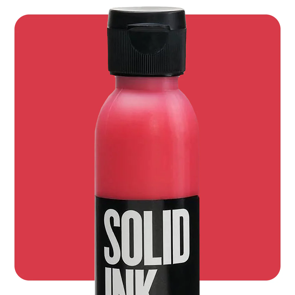 Solid Ink "Old Pigments" — 2oz Bottle — Satan Red