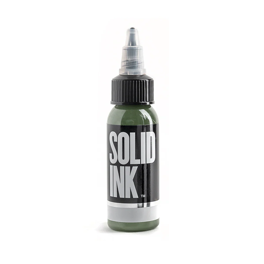 Solid Ink — Olive — Pick Size - Image 2
