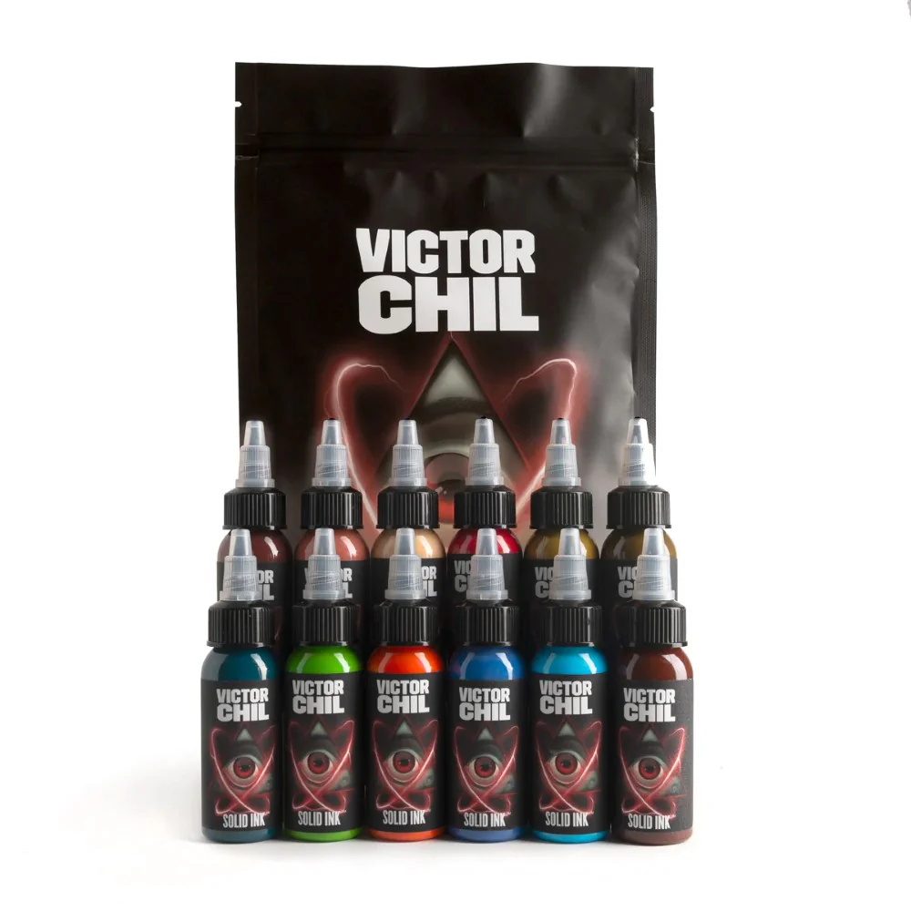 Solid Ink - Victor Chil 12 Color Set 1oz Bottles - Image 5