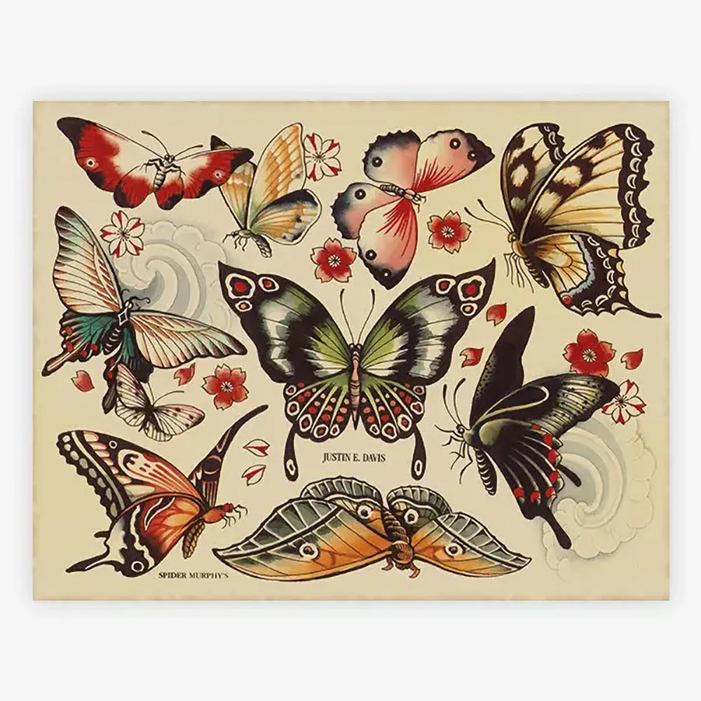 Spider Murphy’s Tattoo Flash Volume III — Hardcover Book - Image 15