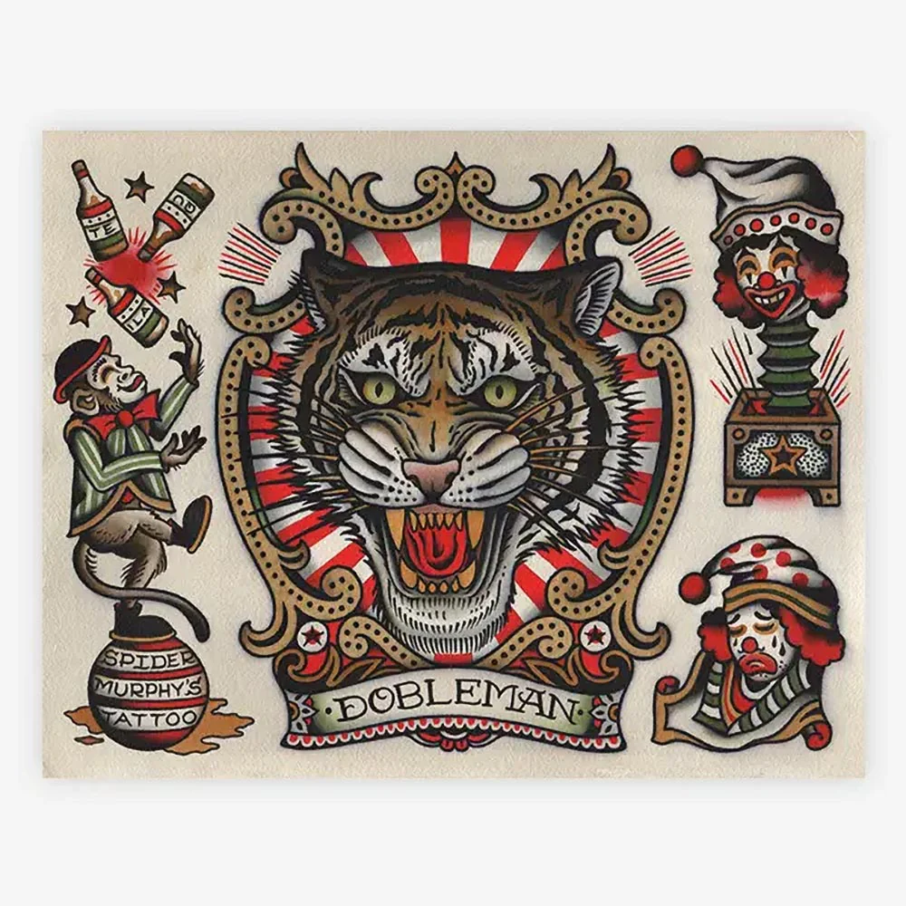 Spider Murphy’s Tattoo Flash Volume III — Hardcover Book - Image 7