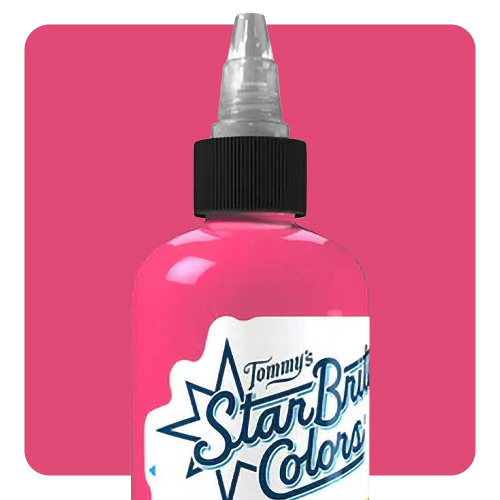 StarBrite Colors Tattoo Ink by Tommy’s Supplies – Bubblegum Pink – Pick Your Size