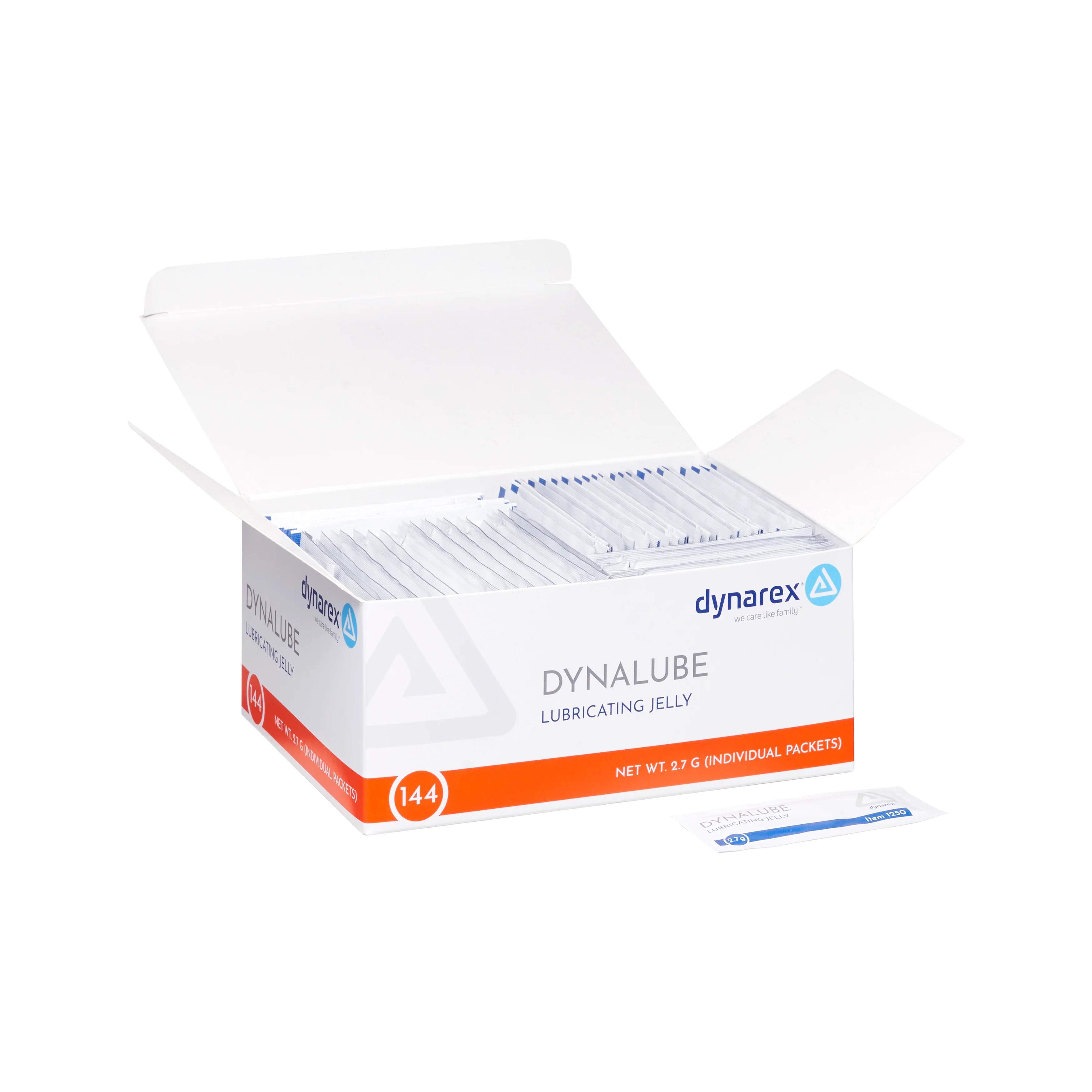 Sterile Lubricating Jelly 2.7g foil packets - Case of 144 foil packs