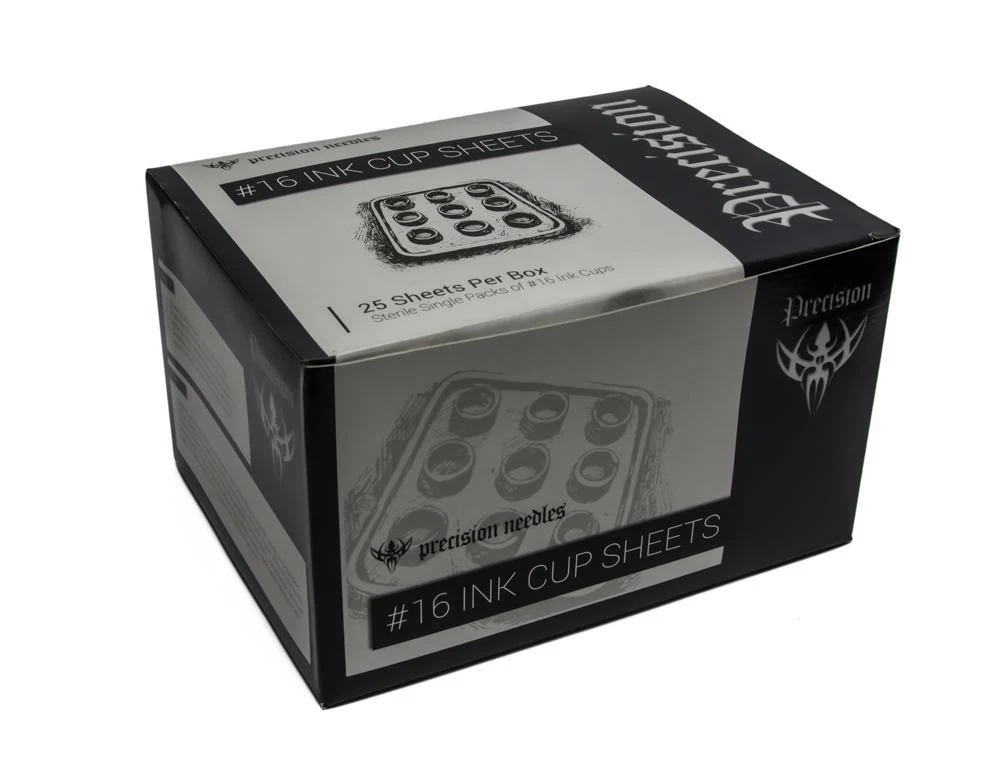 Sterile Single Packs of #16 Precision Ink Cup 3 x 3 Sheets - One Box of 25 Sheets - Image 2