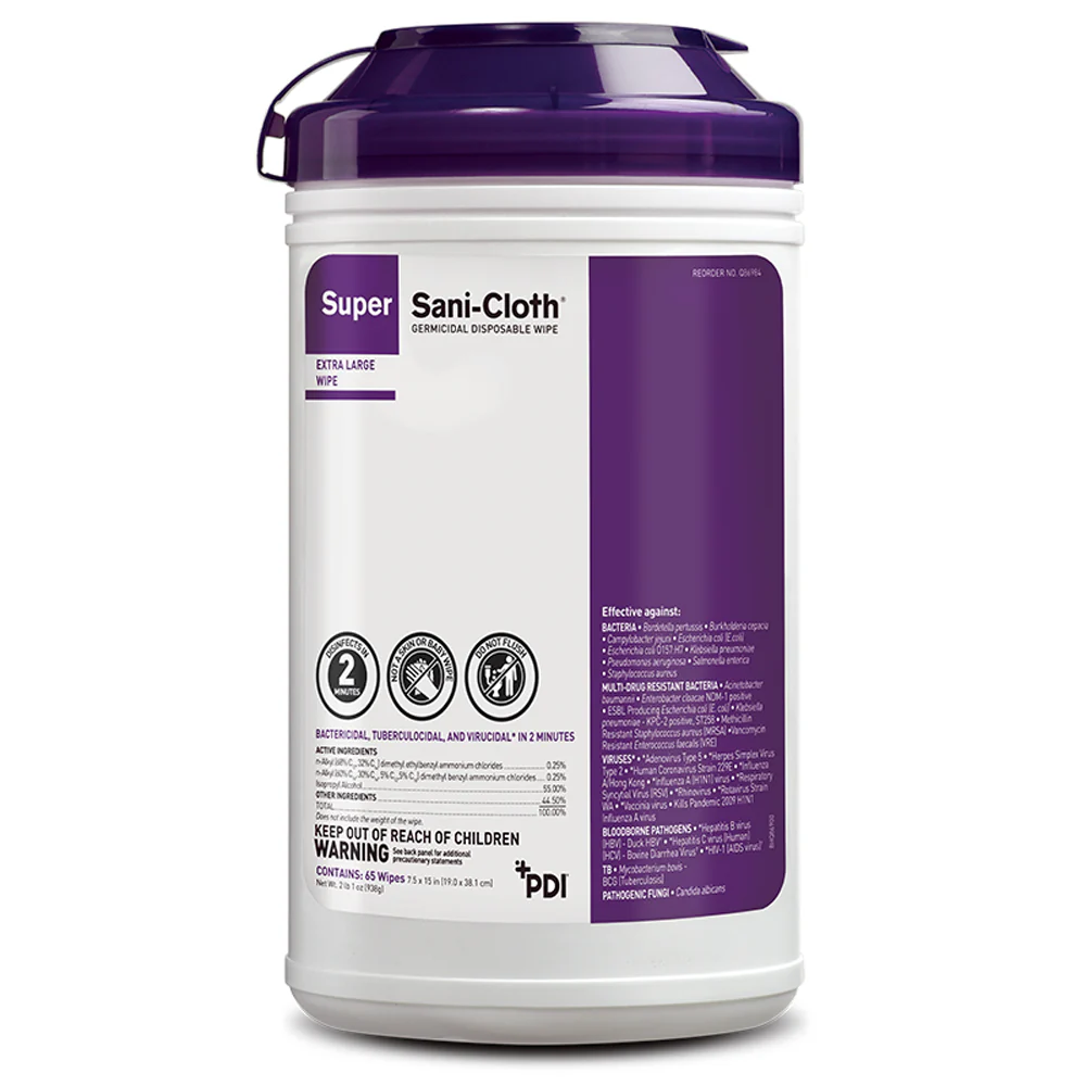 Super Sani-Cloth - Surface Wipes XL