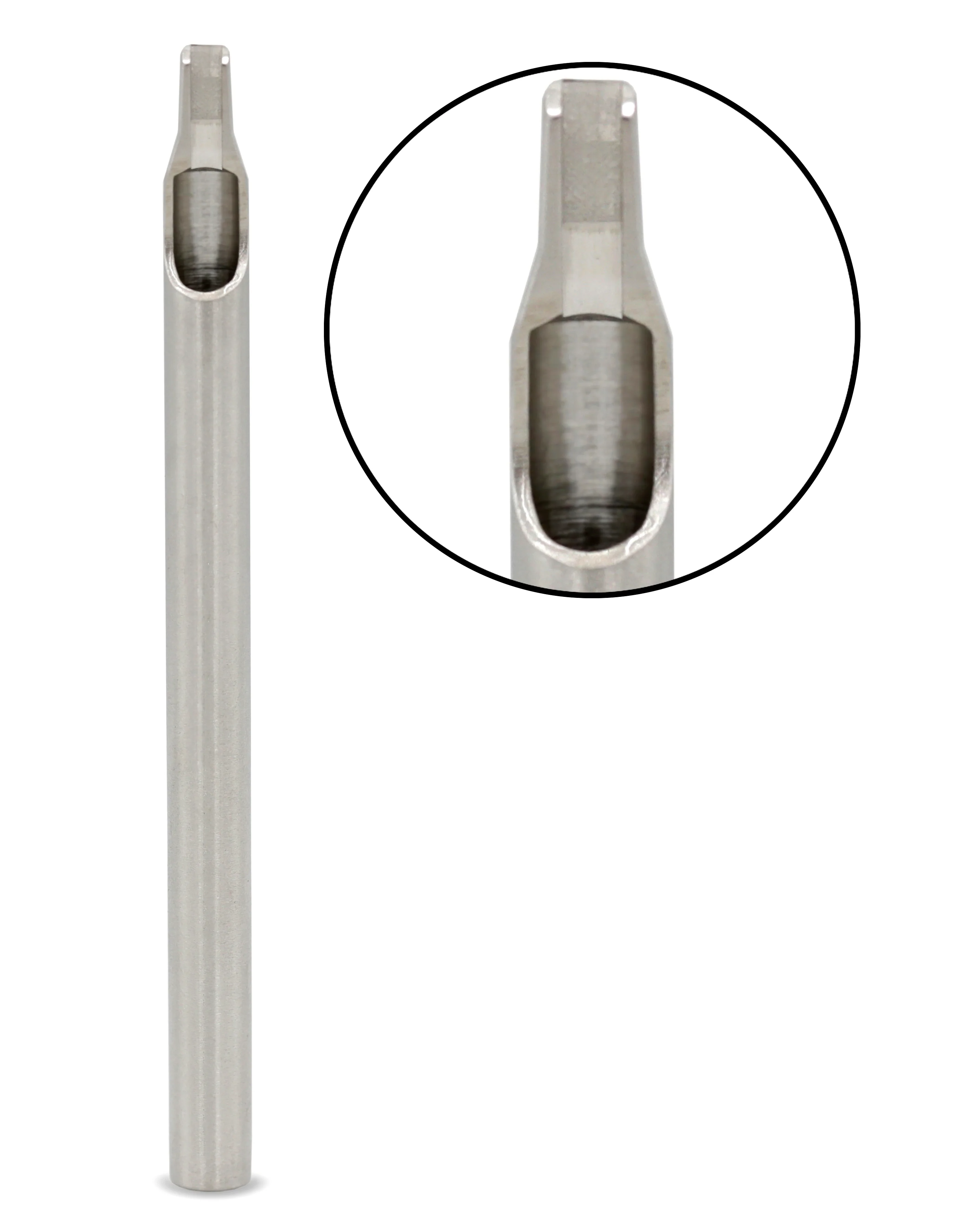 Sure-Shot One Pc Machined Tip/Tube - 9 Mag BUGPIN OPEN