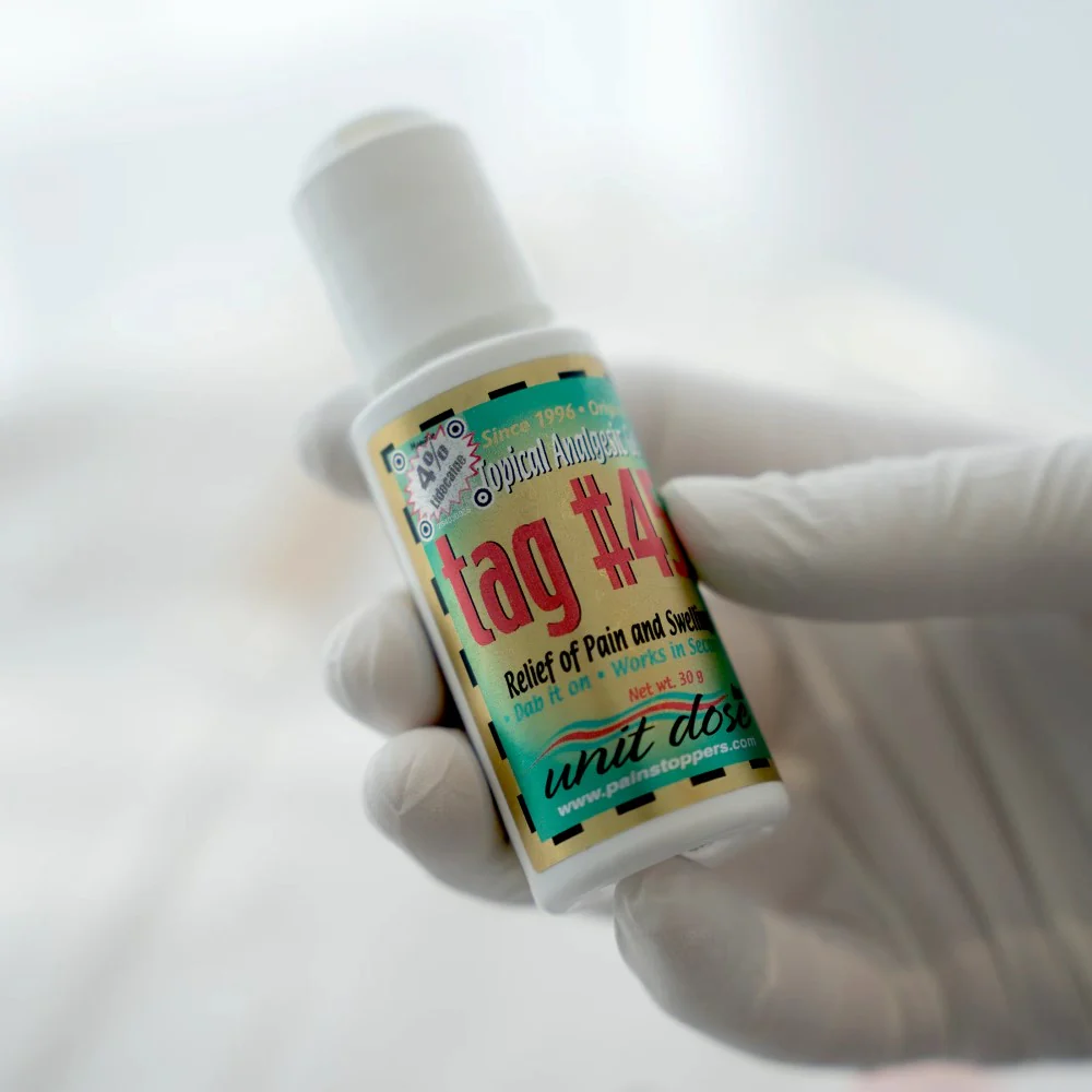 Tag 45 Gel Topical Anesthetic — 1oz Bottle - Image 2
