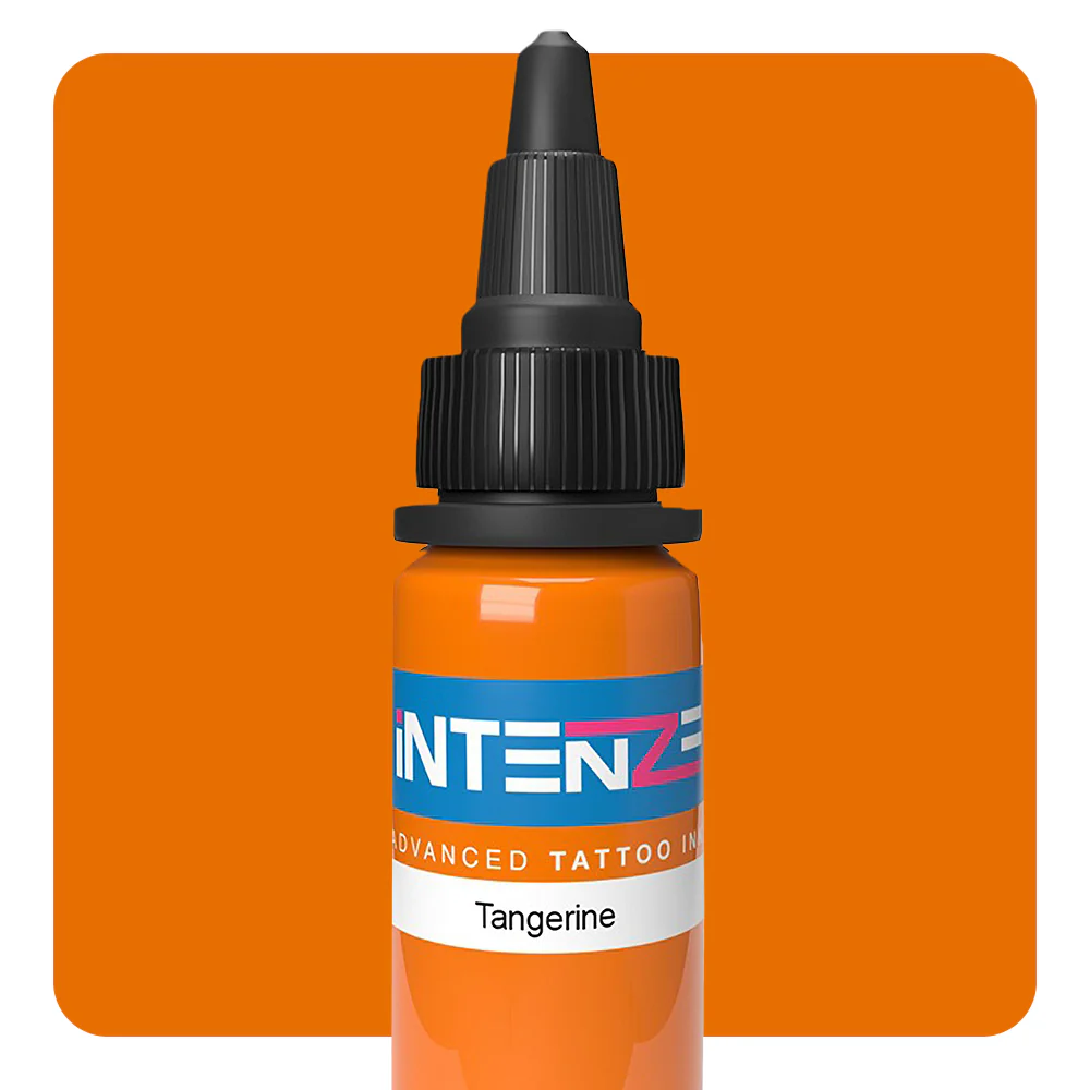 Tangerine — Intenze Tattoo Ink — Pick Size