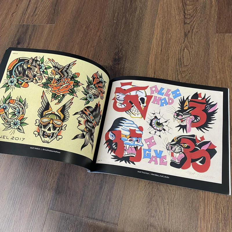 Tattoo Flash Collective Vol. 1 — Softcover Book - Image 11