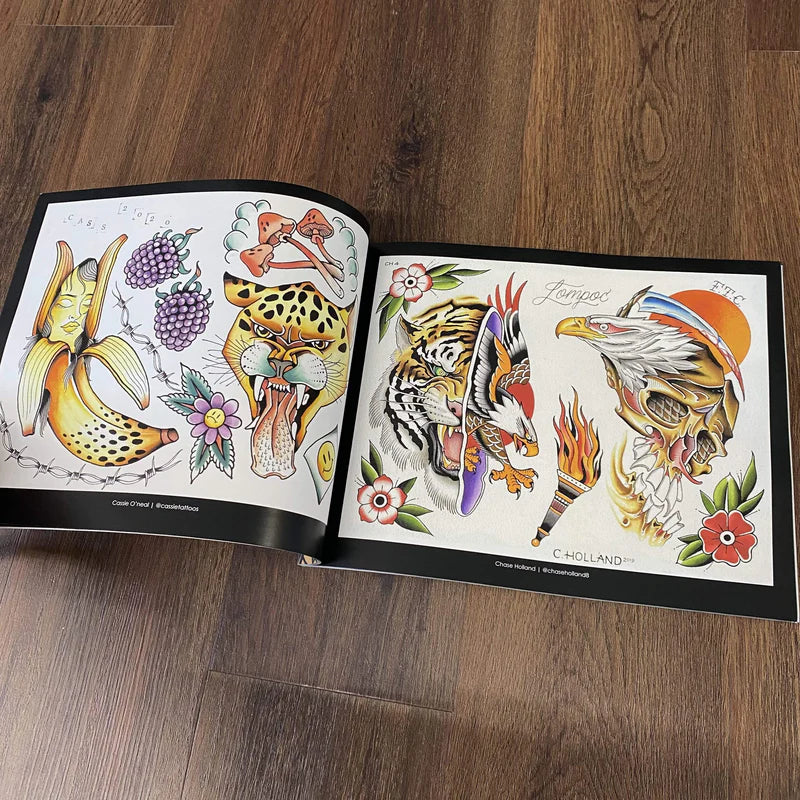 Tattoo Flash Collective Vol. 1 — Softcover Book - Image 12