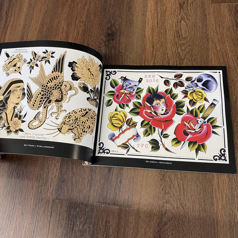 Tattoo Flash Collective Vol. 1 — Softcover Book - Image 13