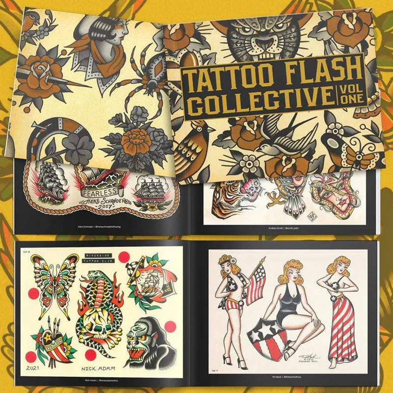 Tattoo Flash Collective Vol. 1 — Softcover Book - Image 2