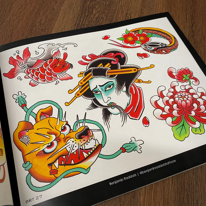 Tattoo Flash Collective Vol. 1 — Softcover Book - Image 4