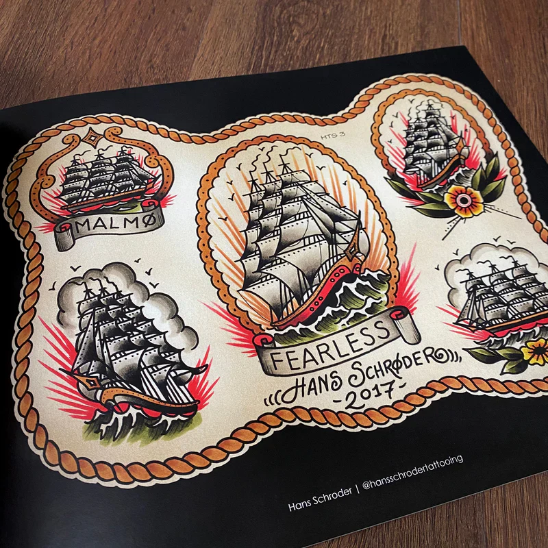 Tattoo Flash Collective Vol. 1 — Softcover Book - Image 5