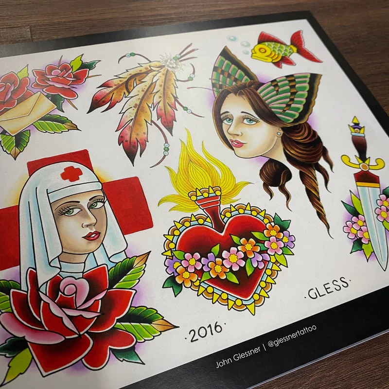 Tattoo Flash Collective Vol. 1 — Softcover Book - Image 7