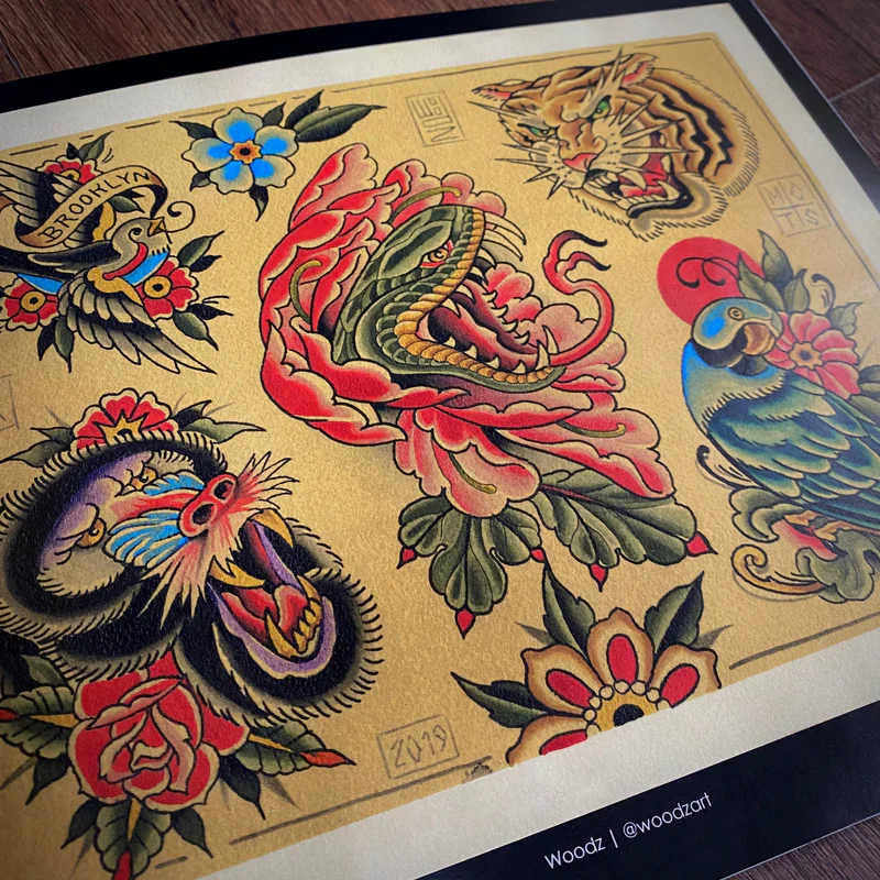 Tattoo Flash Collective Vol. 1 — Softcover Book - Image 8