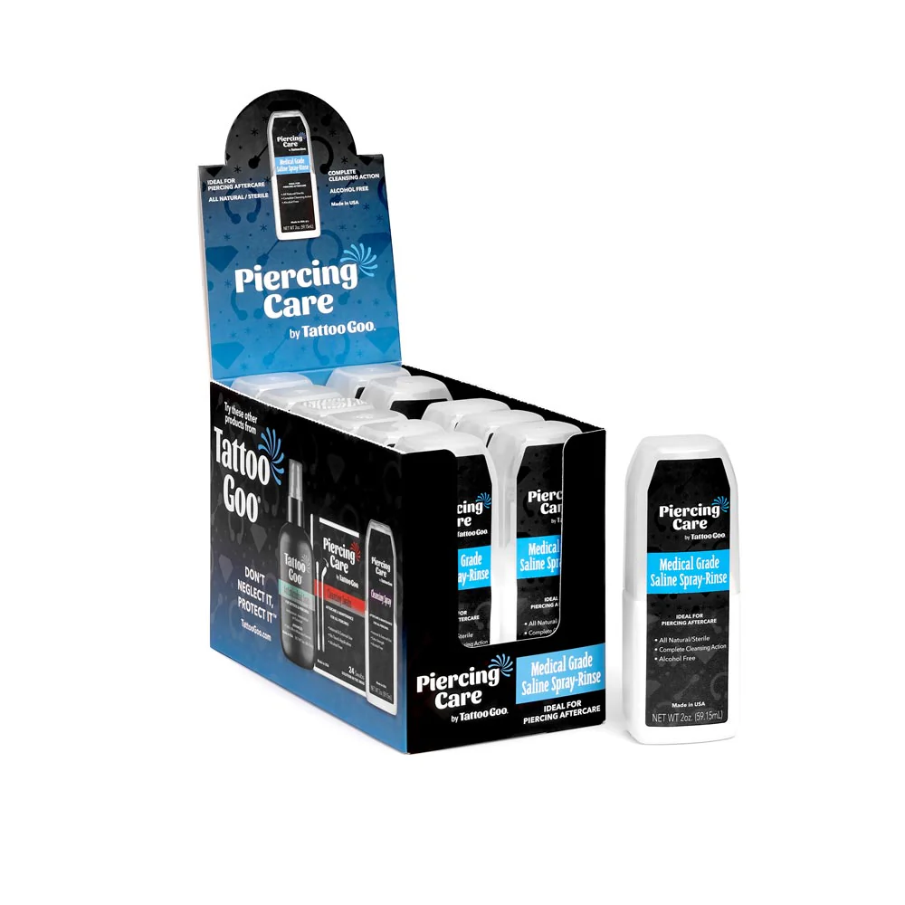 Tattoo Goo Medical Grade Saline Spray — 2oz — Single or Case of 12 - Image 3